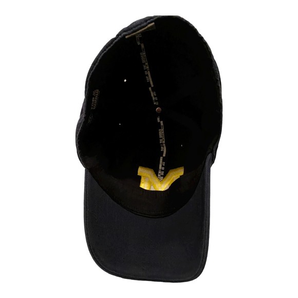 University of Michigan Wolverines Embroidered Logo Navy Blue Baseball Cap - Picture 7 of 9